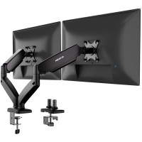 MOUNT-IT! DUAL GAS SPRING MONITOR ARM MI-1882BLK